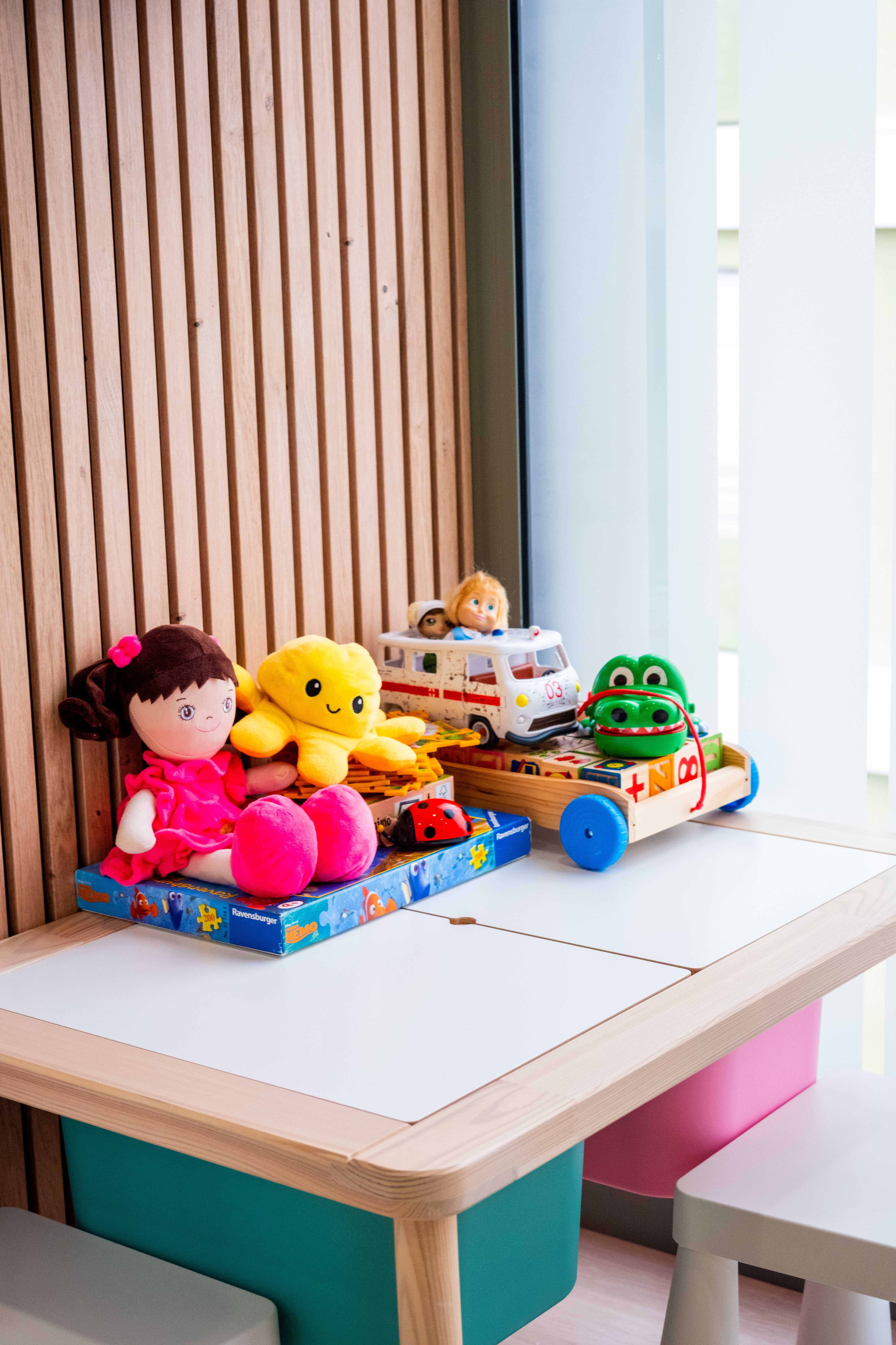 Espace pour enfants au Cabinet Dentaire Côté Gare